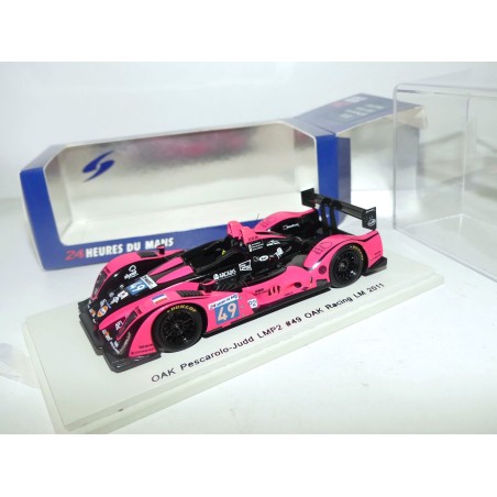 OAK PESCAROLO JUDD LMP2 N°49 LE MANS 2011 SPARK S2526 1:43