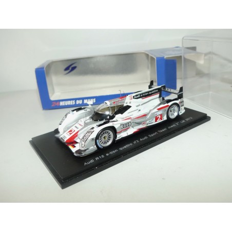AUDI R18 E-TRON N°2 LE MANS 2012 SPARK S3701 1:43 