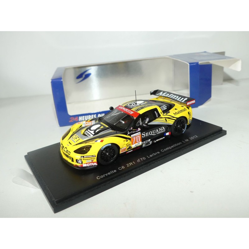 CHEVROLET CORVETTE C6 ZR1 LARBRE N°70 LE MANS 2012 SPARK S3736 1:43 