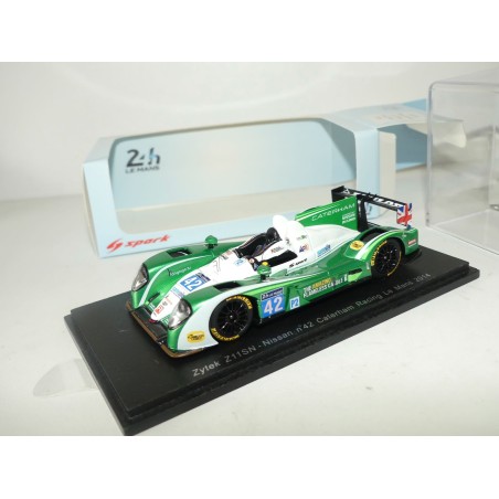 ZYTEK Z11 SN NISSAN CATERHAM N°42 LE MANS 2014 SPARK S4221 1:43 
