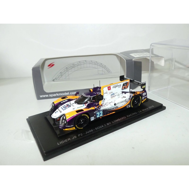LIGIER JS P2 JUDD N°22 LE MANS 2015 SPARK S5108 1:43 