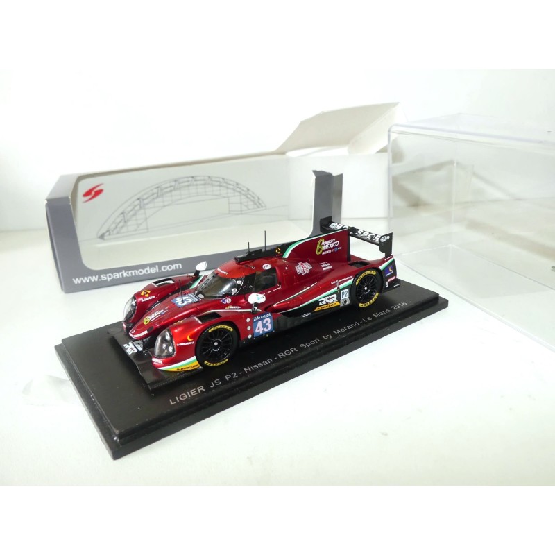 LIGIER JS P2 NISSAN RGR N°43 LE MANS 2016 SPARK S5125 1:43 