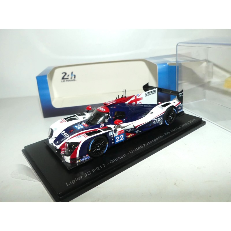 LIGIER JS P217 GIBSON N°22 LE MANS 2019 SPARK S7909 1:43