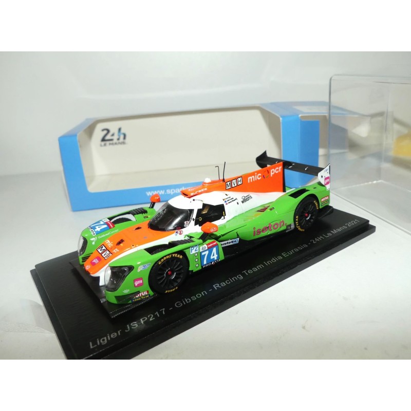 LIGIER JS P217 GIBSON EURASIA N°74 LE MANS 2021 SPARK S8257 1:43 