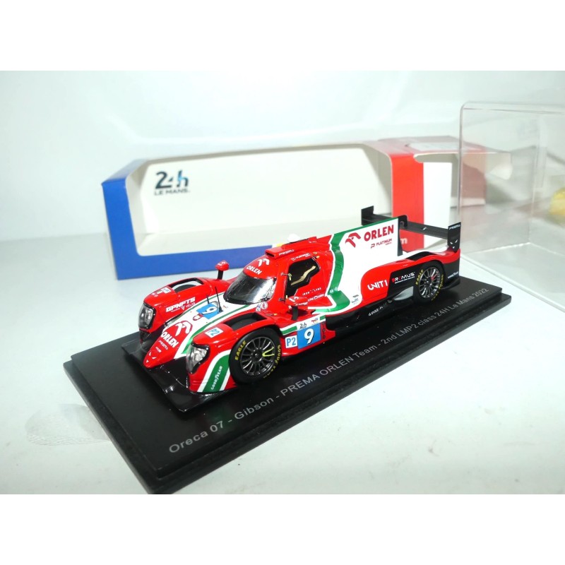 ORECA 07 GIBSON PREMA ORLEN N°9 LE MANS 2022 SPARK S8618 1:43