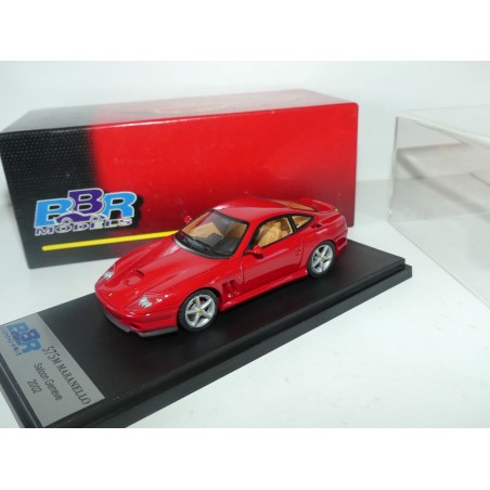 FERRARI 575M salon Genève 2002 BBR BBR142A 1:43