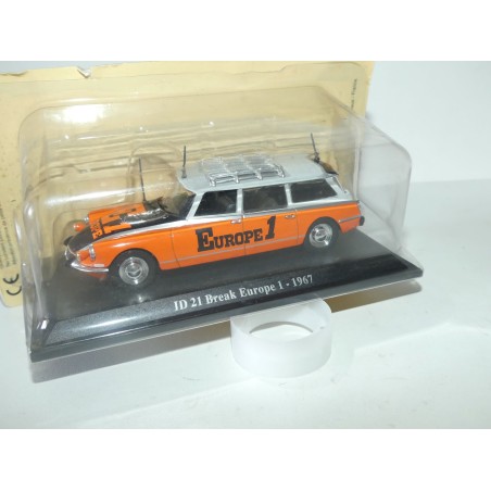 CITROEN ID 21 BREAK EUROPE 1 1967 UNIVERSAL HOBBIES 1:43 blisterblister