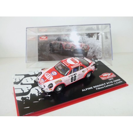 RENAULT ALPINE A110 1600S RALLYE MONTE CARLO 1972 P. MOSS ALTAYA 1:43 10ème