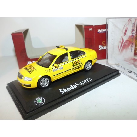 SKODA SUPERB I TAXI Jaune ABREX 1:43