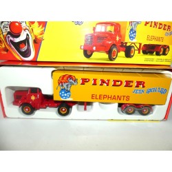 BERLIET TLR CIRQUE PINDER CORGI 70101 1:50