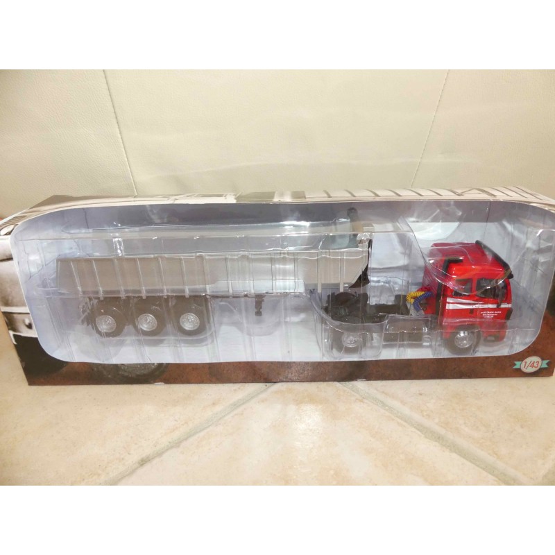 CAMION SAVIEM 19.280 HTB BENNE SEMI REMORQUE ALTAYA 1:43