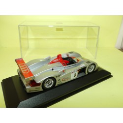 AUDI R8 NÂ°8 LE MANS 2000 MINICHAMPS 1:43 ArrivÃ©e 1er dÃ©faut