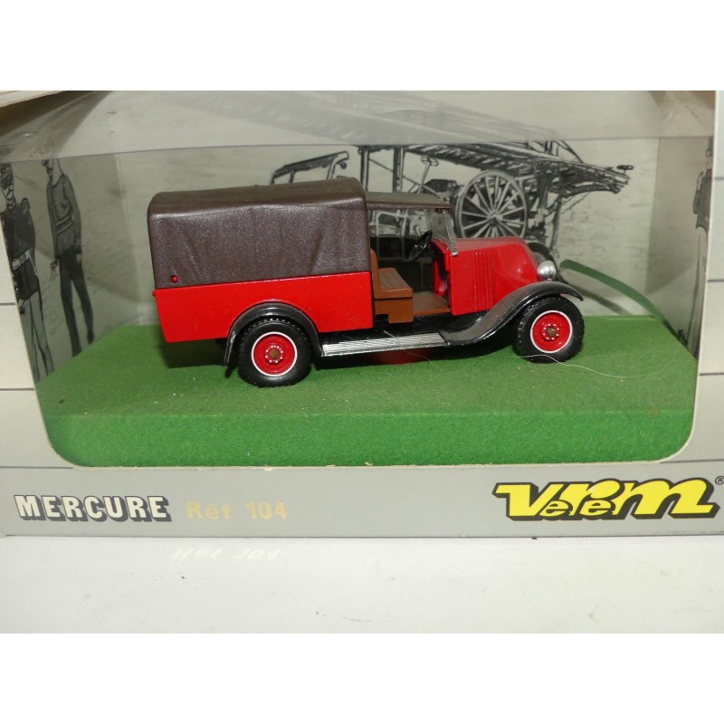 RENAULT NN TORPEDO BACHE POMPIERS 1927 VEREM 1:43