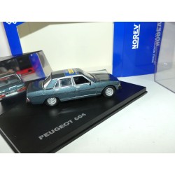 PEUGEOT 604 Bleu NOREV 1:43 CLUB 604 INTERNATIONAL n°12/150