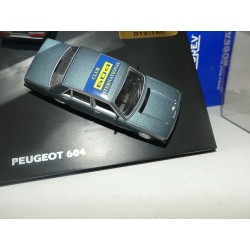PEUGEOT 604 Bleu NOREV 1:43 CLUB 604 INTERNATIONAL n°12/150