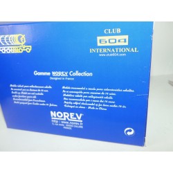 PEUGEOT 604 Bleu NOREV 1:43 CLUB 604 INTERNATIONAL n°12/150