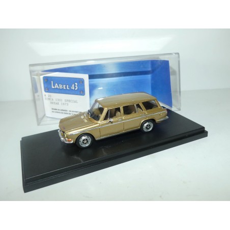 SIMCA 1301 SPECIAL BREAK 1973 Gold LABEL 43 M20 1:43