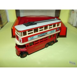 TRAMWAYS AEC TROLLEYBUS DIDDLER 1931 MATCHBOX Y10  dÃ©faut rÃ©tro