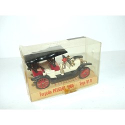 PEUGEOT TORPEDO 1906 Blanc TYPE 81 B MINIALUXE 1:43 