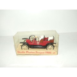 PEUGEOT DOUBLE PHAETON 1906 Rouge MINIALUXE 81B 1:43