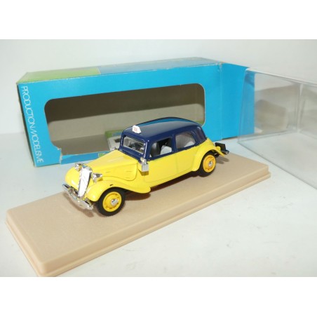 CITROEN TRACTION TAXI PARISIEN 1939 Jaune et Bleu ELIGOR 1053 1:43
