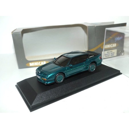 RENAULT ALPINE A610 TURBO MAGNY COURS 1993 VERT MINICAR 03.210 1:43 