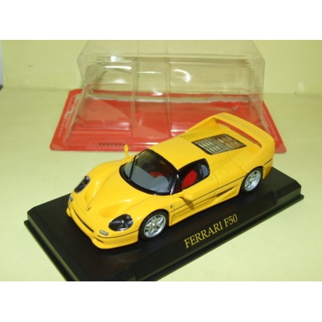 FERRARI F50 Jaune FABBRI 1:43 sous coque