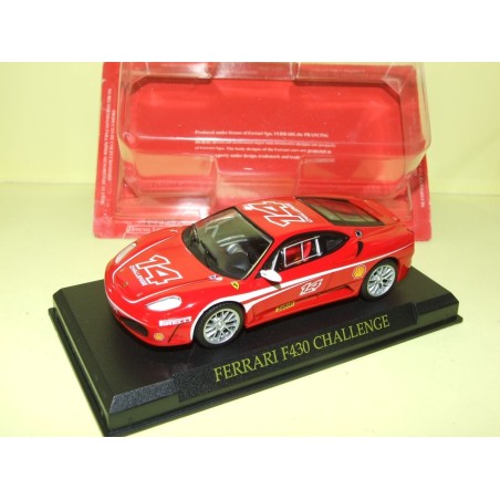 FERRARI F430 CHALLENGE Rouge FABBRI 1:43 sous coque