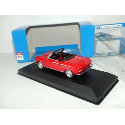 PEUGEOT 204 CABRIOLET Rouge PROVENCE MOULAGE N031 1:43