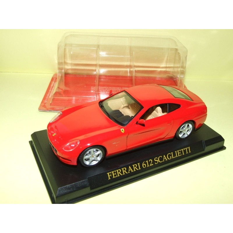 FERRARI 612 SCAGLIETTI Rouge FABBRI 1:43 sous coque