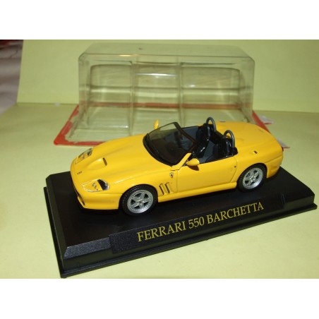 FERRARI 550 BARCHETTA Jaune FABBRI 1:43 sous coque