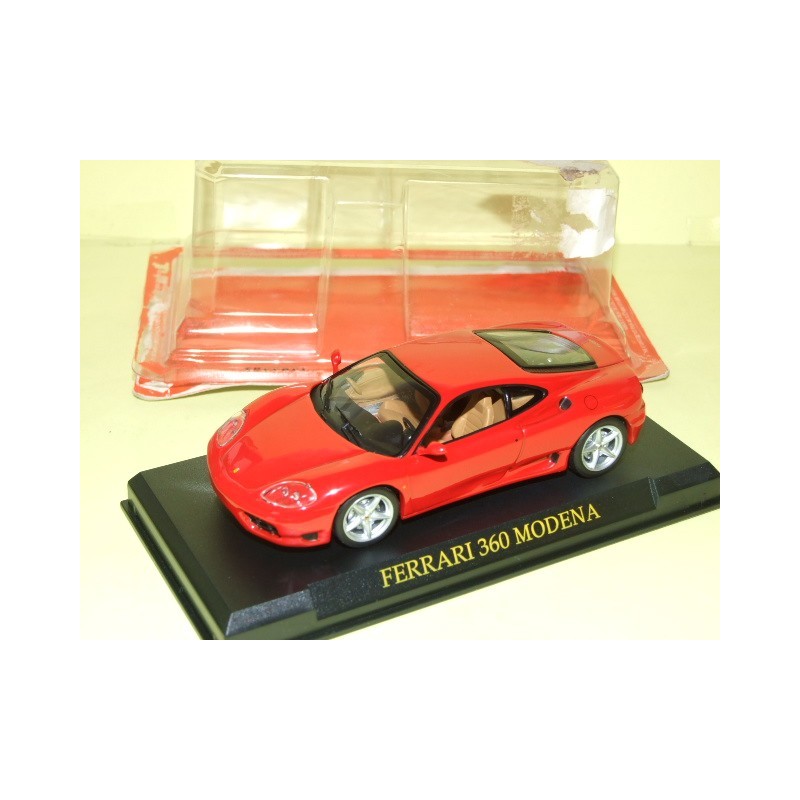 FERRARI 360 MODENA Rouge FABBRI 1:43 sous coque