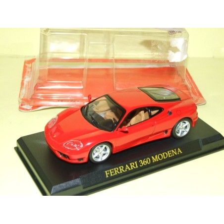 FERRARI 360 MODENA Rouge FABBRI 1:43 sous coque