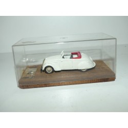 PEUGEOT 202 CABRIOLET Blanc KIT Monté RECORD M.R.F. 1:43