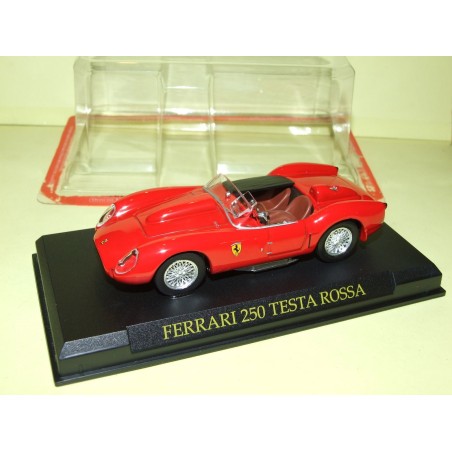FERRARI 250 TESTA ROSSA Rouge FABBRI 1:43 sous coque
