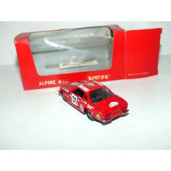 RENAULT ALPINE A110 N°31 RALLYE TOUR DE CORSE 1970  VEREM 1:43 