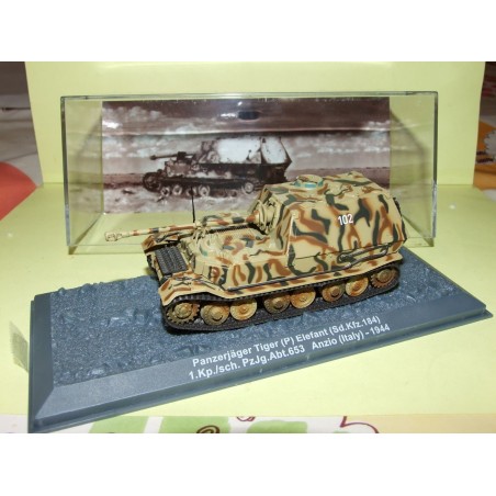 PANZER NÂ°01 TIGER ELEPHANT Sd.Kfz.184 ITALIE 1944 ALTAYA 1:72