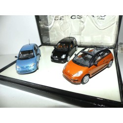 CITROEN C3 C3 pluriel et C2 Coffret NOREV 1:43