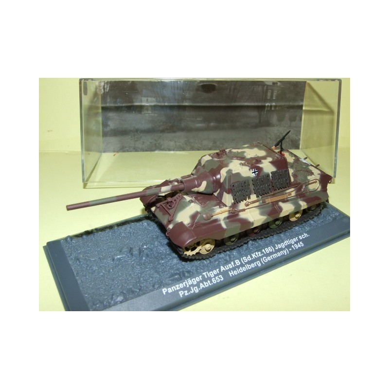 PANZER NÂ°06 PANZERJAGER TIGER AUSF.B ALLEMAGNE 1945 ALTAYA 1:72