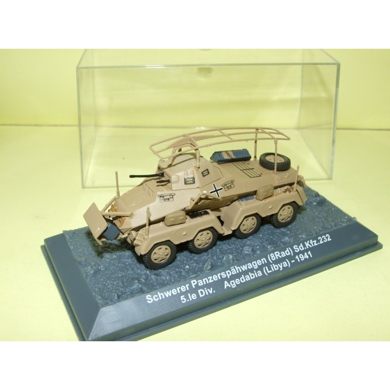 PANZER N°07 SCHWERER Sd.Kfz.232 LYBIE 1941 ALTAYA 1:72