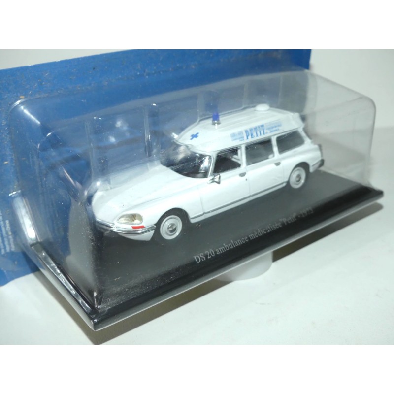 Modèle Réduit Citroën ID19 Ambulance 1963 Atlas 1/43 - Métal, Occasion Bon état