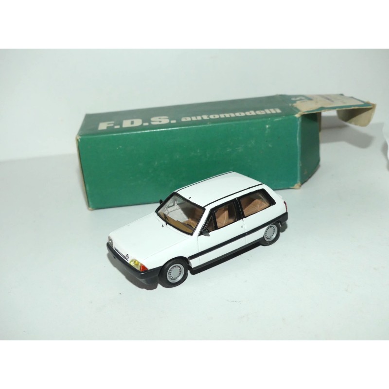 CITROEN AX 3 Portes Blanc KIT Monte ALEZAN 1:43 