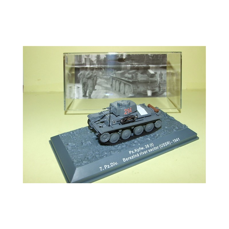 PANZER NÂ°28 PZ. Kpfw. 38 URSS 1941  ALTAYA 1:72