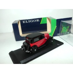 CITROEN ROSALIE BERLINE 1933 TAXI Rouge et Noir ELIGOR 1:43