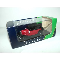 CITROEN ROSALIE BERLINE 1933 TAXI Rouge et Noir ELIGOR 1:43