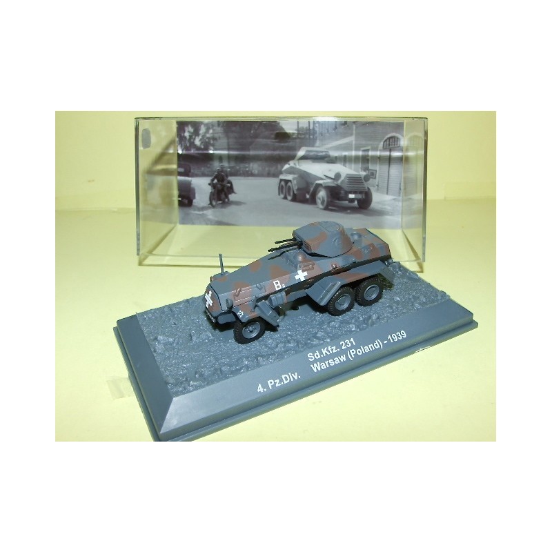 PANZER N°33 Sd.Kfz.231 POLOGNE 1939 ALTAYA 1:72