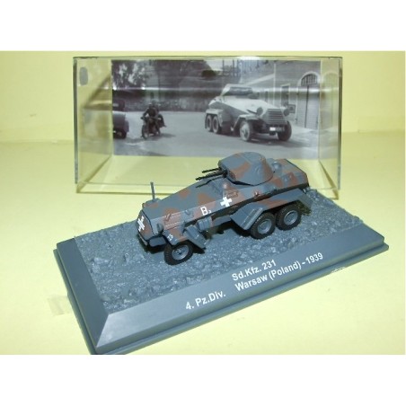 PANZER N°33 Sd.Kfz.231 POLOGNE 1939 ALTAYA 1:72