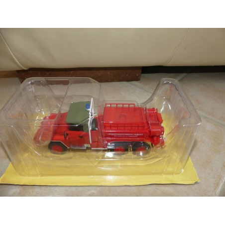 CAMION POMPIERS NÂ°006 CCF ACMAT TPK641 1972 HACHETTE 1:43 