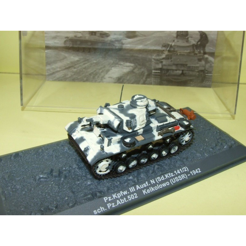 PANZER NÂ°47 Pz. Kpfw. III Ausf. N URSS 1942 ALTAYA 1:72