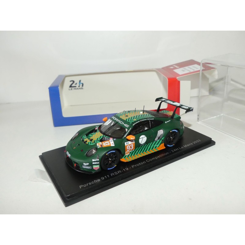 PORSCHE 911 RSR N°93 LE MANS 2022 SPARK S8254 1:43 